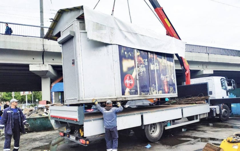 У Києві з початку року демонтували 250 незаконних МАФів