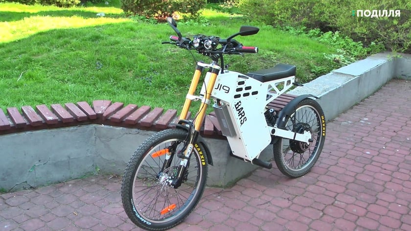 Студент із Хмельницького самотужки створив електробайк