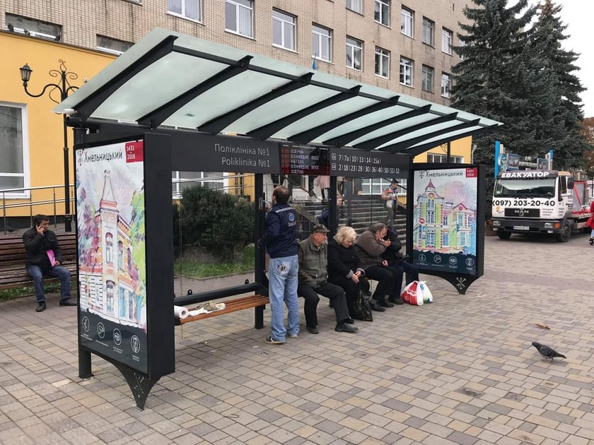 В Одесі на 50 зупинках громадського транспорту з’являться нові павільйони