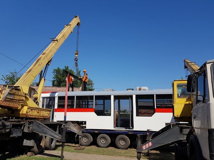 У Запоріжжі зібрали власний трамвай