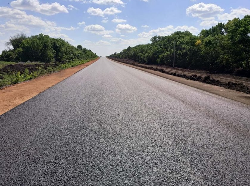 На Донеччині відремонтували ділянку важливої автотраси