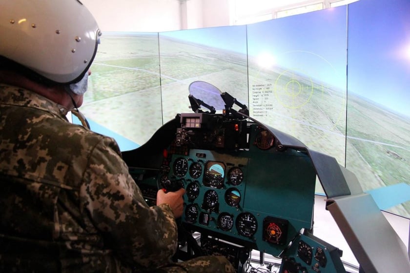 В Україні розробили тренажер льотчика вертольота МІ-24П