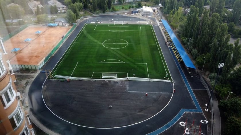 На лівому березі Києва завершується масштабна реконструкція стадіону