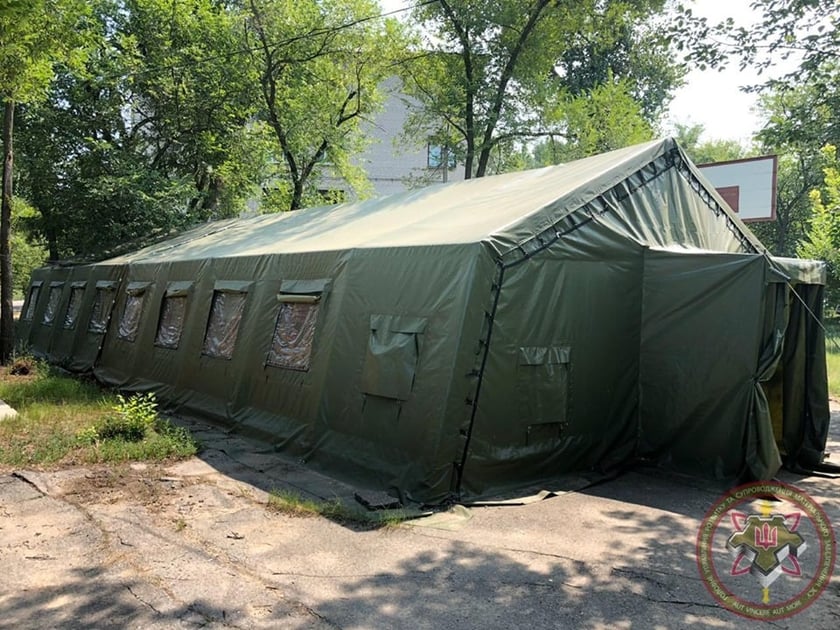 В Україні випробовують нові намети для ЗСУ