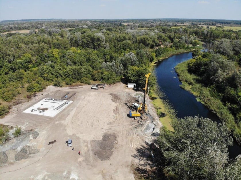 На Полтавщині розпочали будівництво нового мосту через Ворсклу (ВІДЕО)
