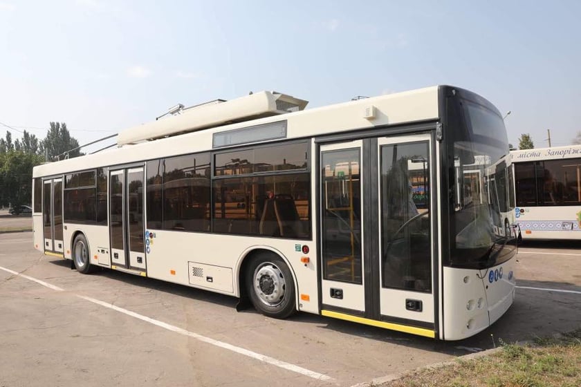 На маршрутах Запоріжжя запрацюють 5 тролейбусів з автономним ходом