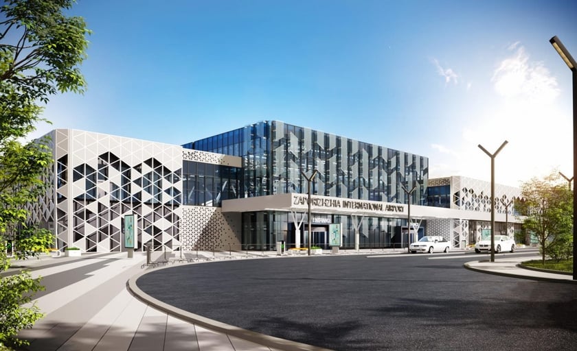 Як триває реконструкція аеропорту в Запоріжжі