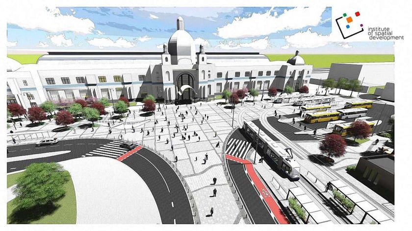 Перед львівським вокзалом облаштують підземний паркінг