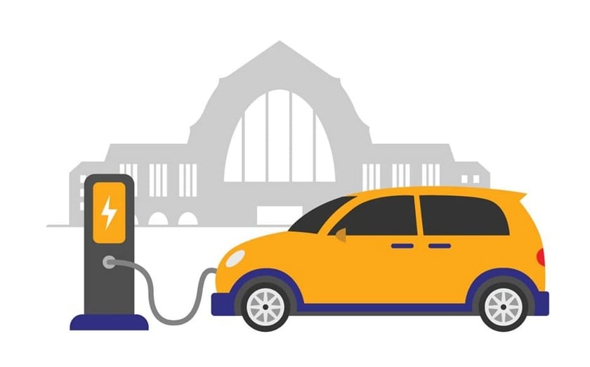 У Києві на залізничному вокзалі встановлять зарядку для електромобілів