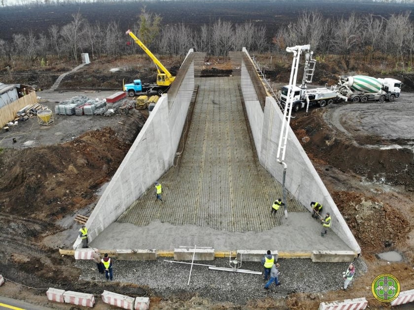 Турецька компанія будує комплекс транспортної розв’язки на Полтавщині