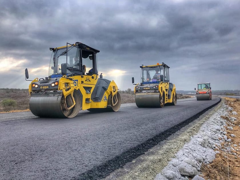 Як триває будівництво південного обходу Дніпра (ФОТО)