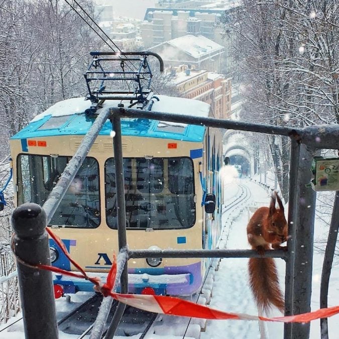 У новорічну ніч столичний фунікулер змінить графік