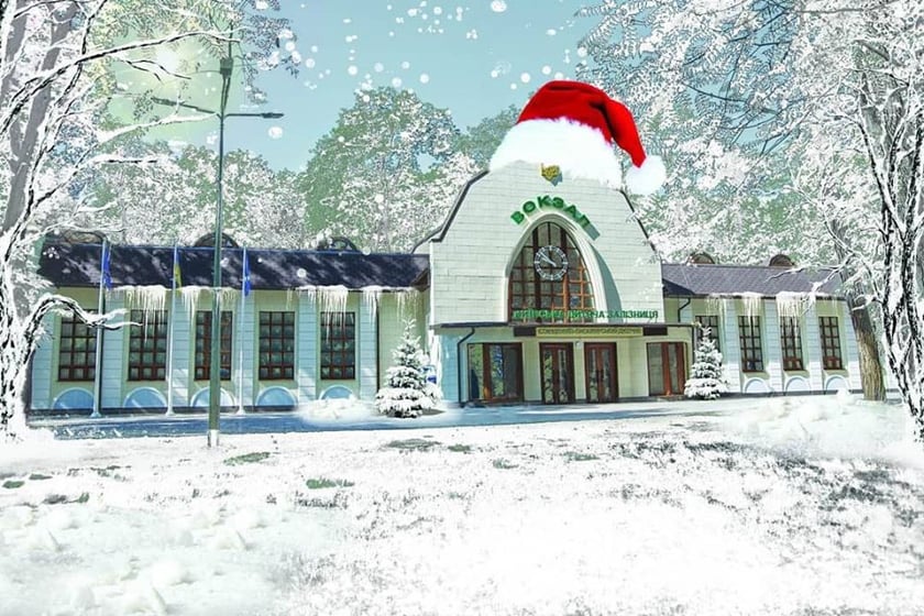 Завтра Київська дитяча залізниця вперше відкриє зимовий сезон