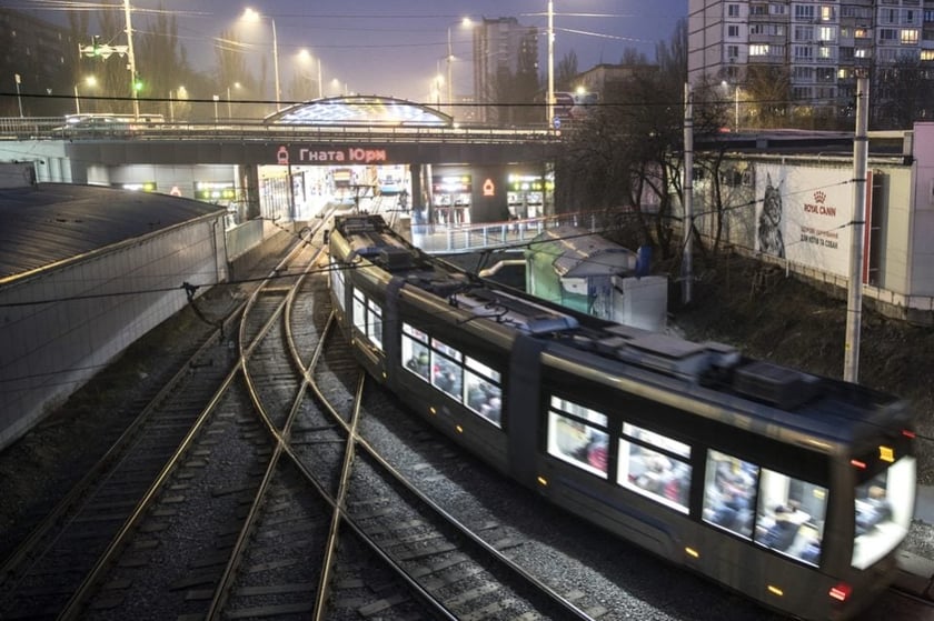 Показали реконструкцію станції швидкісного трамвая у Києві (ВІДЕО)