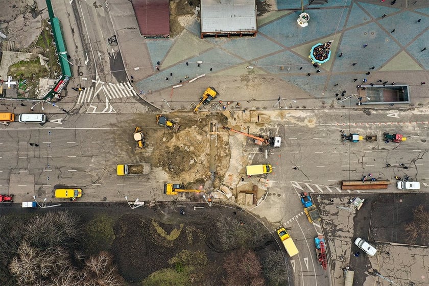 У Києві створили онлайн-карту розритих комунальниками ям