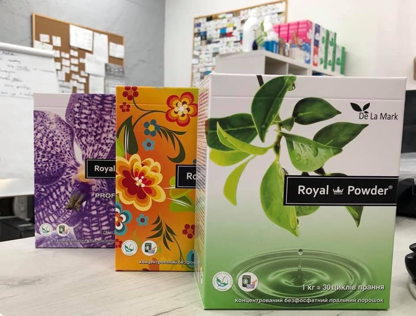 В Україні випустили мийні засоби зі шрифтом Брайля