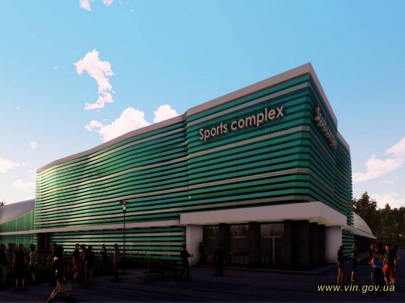 У Вінниці збудують мультиспортивний комплекс із басейном (ПРОЄКТ)