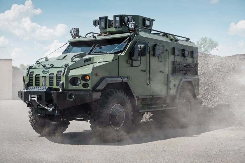 Український бронеавтомобіль «Варта» завершує державні випробування