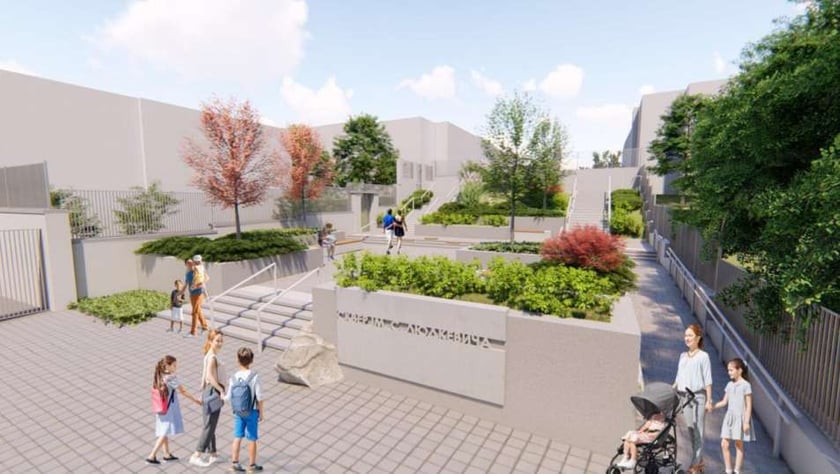 У Львові облаштують громадський простір за 16 млн грн: візуалізація