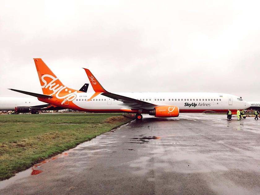 Українська авіакомпанія поповнила свій флот новим літаком