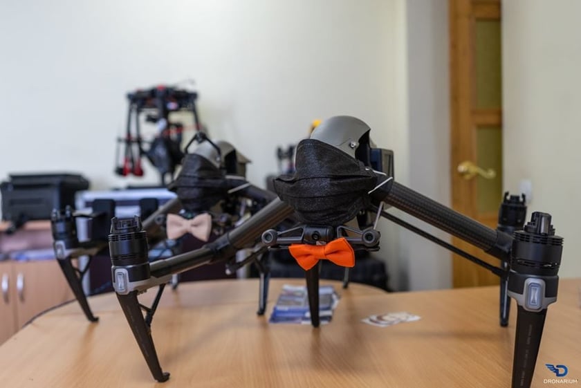 Українська компанія пропонує допомогу дронами у період карантину (ВІДЕО)