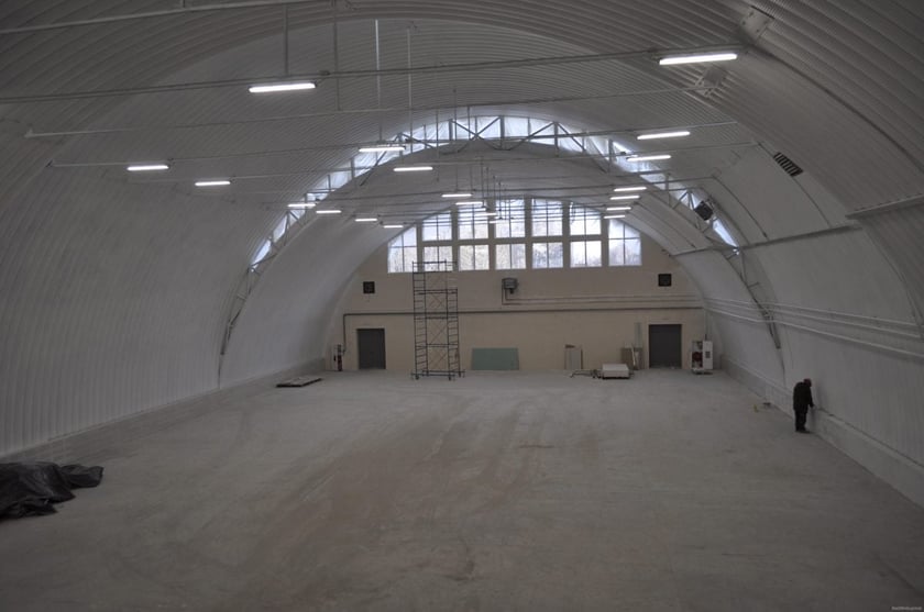 На Харківщині зводять сучасний фізкультурно-оздоровчий комплекс