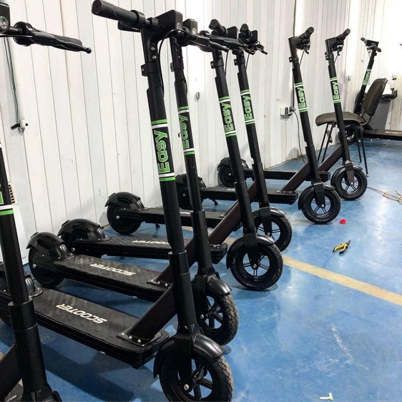 У Львові запрацював перший сервіс безконтактної оренди електросамокатів