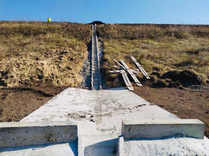 Як триває будівництво південного обходу Дніпра (ФОТО)