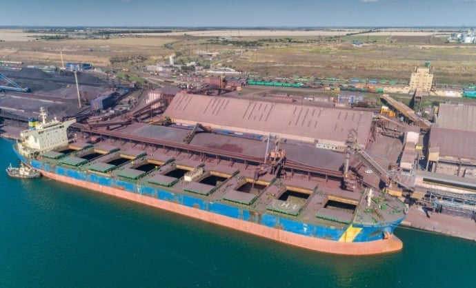 Український порт встановив рекорд із місячного вантажообігу