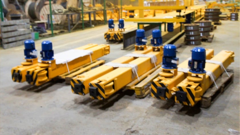 Запорізький завод відвантажив візки для козлових кранів у Марокко