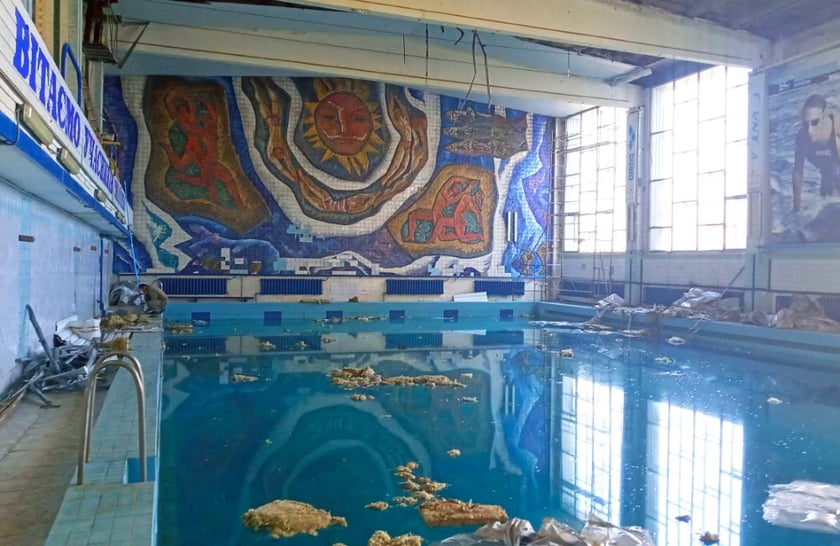 У Полтаві реставрують спорткомплекс «Спартак»