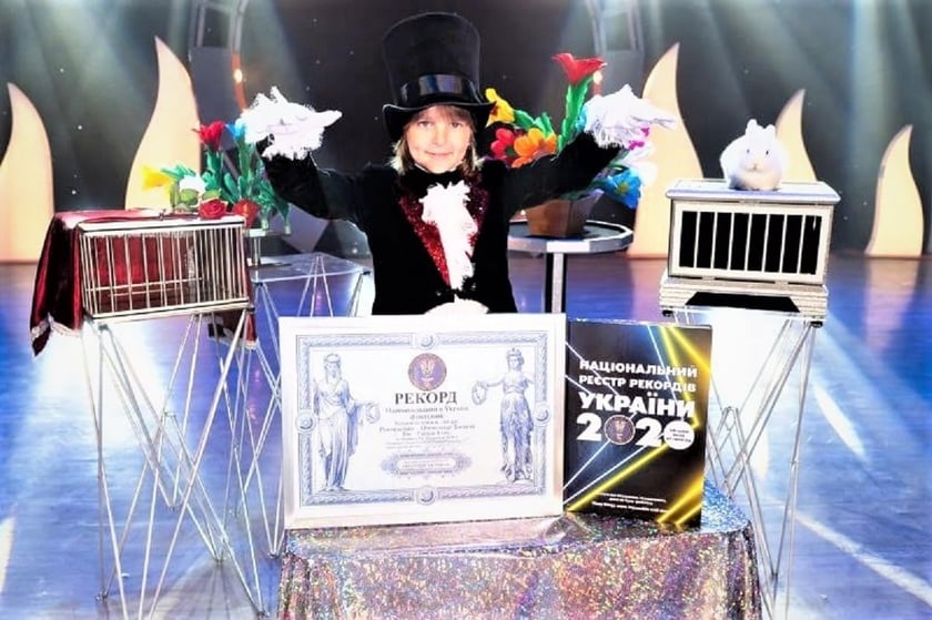 7-річний український  ілюзіоніст встановив рекорд
