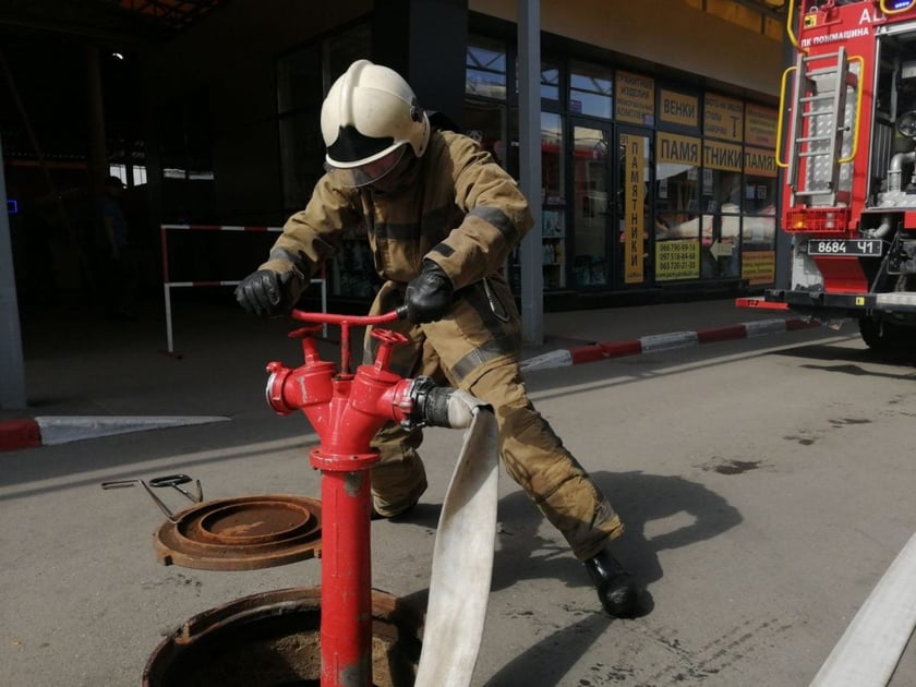 Підрозділи ДСНС провели спеціальні навчаннях (ФОТО)