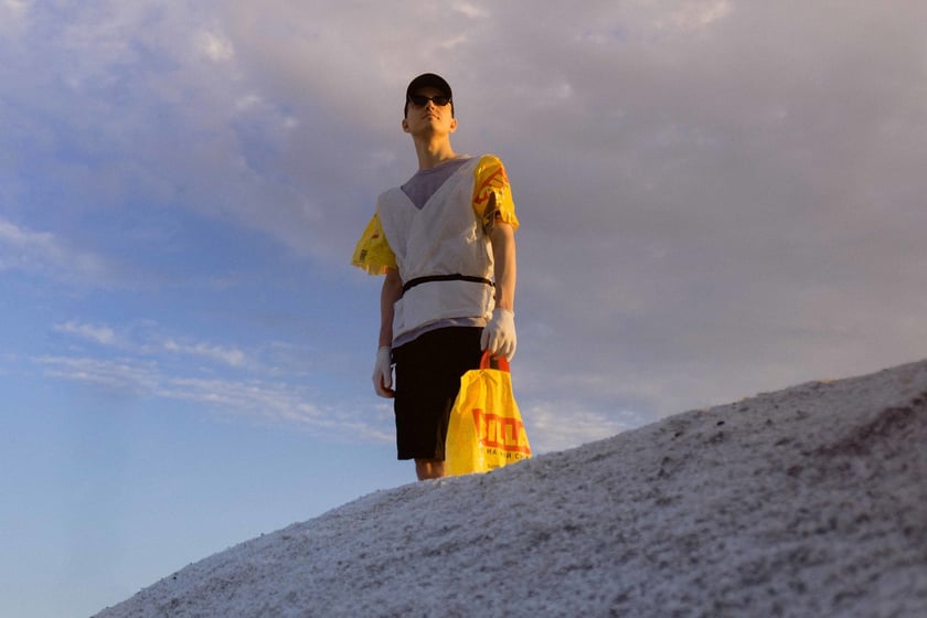 Українська дизайнерка створила колекцію одягу з поліетиленових пакетів (ФОТО)