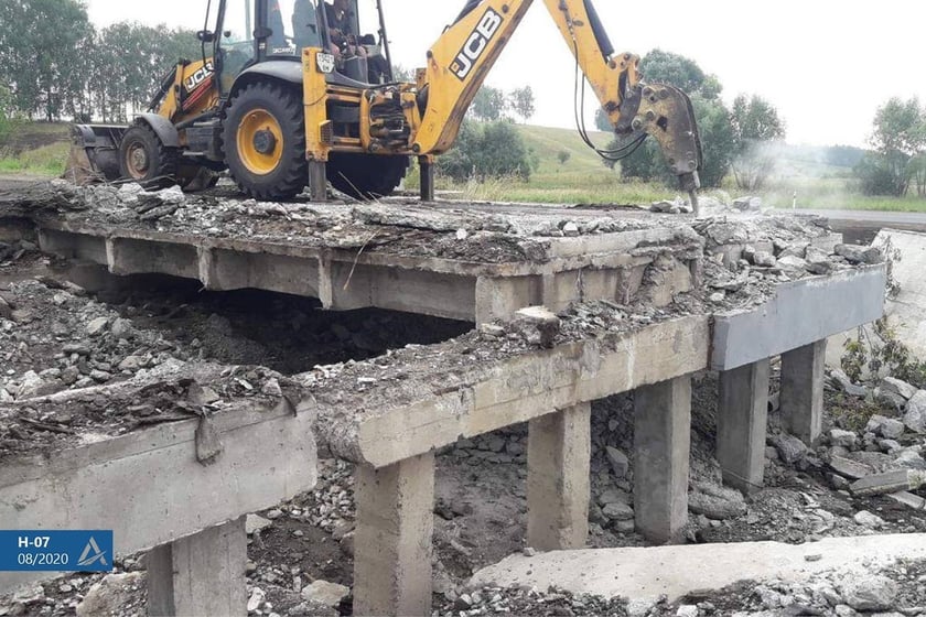 На Сумщині почали капремонт мосту на дорозі  «Київ – Суми – Юнаківка»