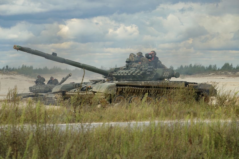 Танкісти випробували українську систему імітаторів стрільби Lasertag