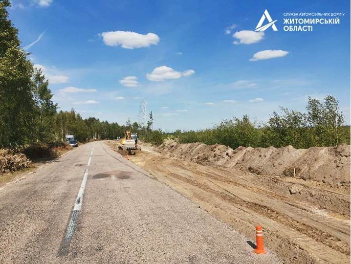 На Житомирщині відремонтують більше 50 кілометрів важливої траси (ФОТО)