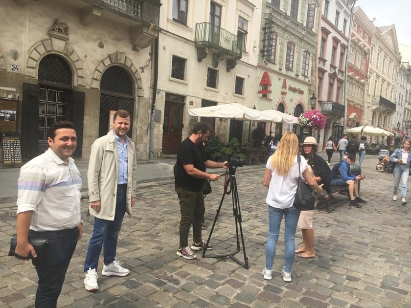 Турки знімають фільм про Львів для проєкту “Перехрестя культур”