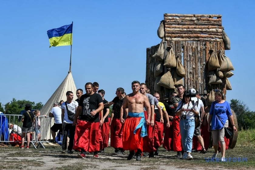 На Хортиці відбувся фестиваль воїнських культур «Запорозький Спас» (ВІДЕО)