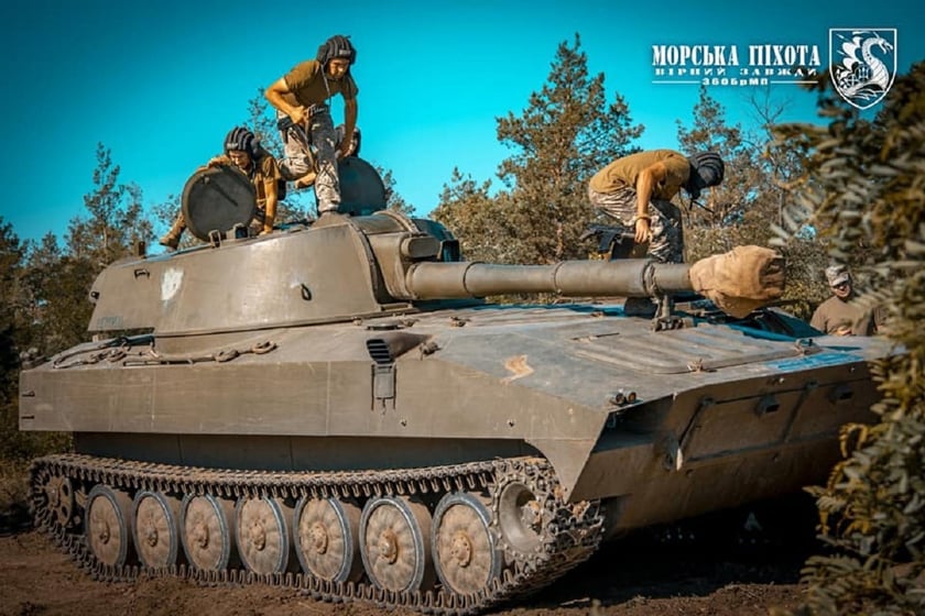 Морська піхота змагалася на кращий розрахунок (ФОТО)