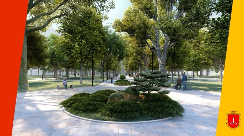 В Одесі оновлять ще один популярний сквер (ПРОЄКТ)