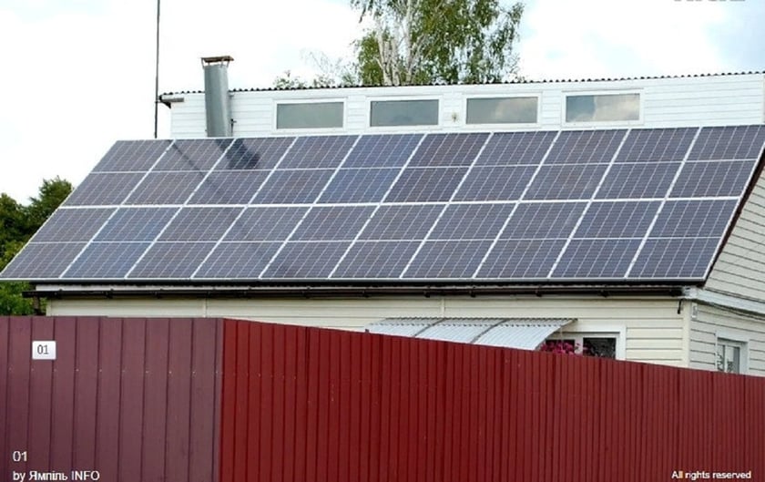 Житель Сумщини власноруч встановив 90 сонячних панелей (ФОТО)