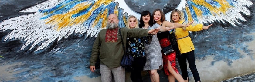 На Рівненщині створили патріотичну фотозону