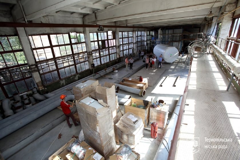 У Тернополі завершують реконструкцію котельні (ФОТО)
