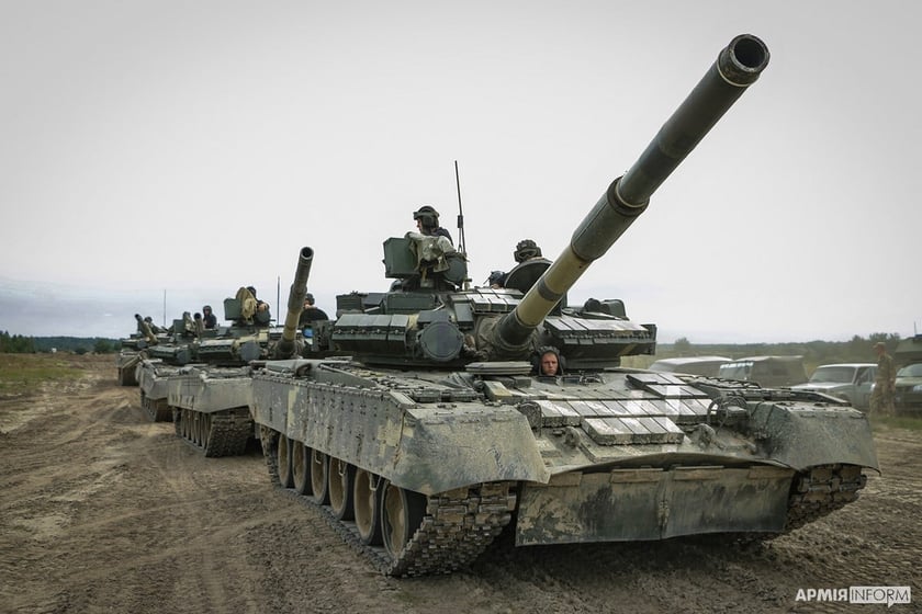 Українська армія визначає найкращих танкістів (ФОТО)