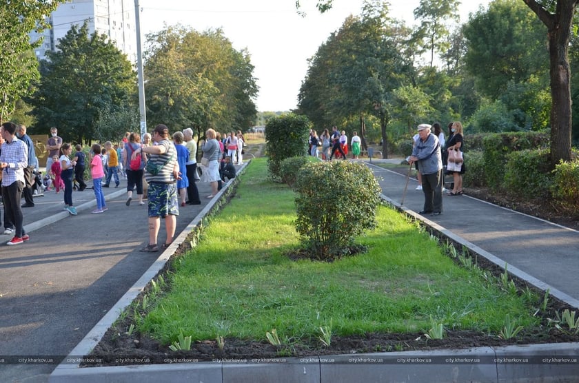 У Харкові презентували новий тематичний сквер (ФОТО)