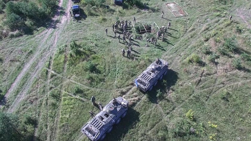 Як спецпідрозділ «ШКВАЛ» відпрацьовує бойове злагодження (ФОТО)