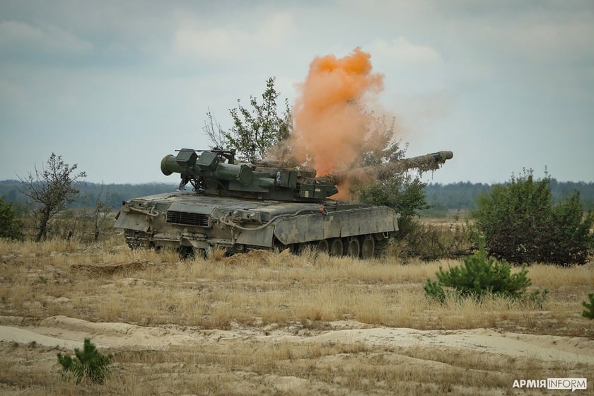 Українська армія проводять другий етап танкових змагань (ФОТО)