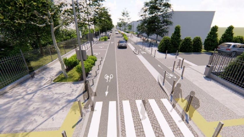 У Львові ремонтують вулицю з концепцією «вулиця для всіх» (ВІДЕО)