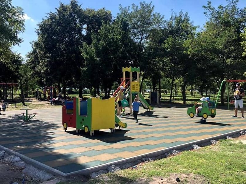 У Києві завершують капремонт парку «Радунка»